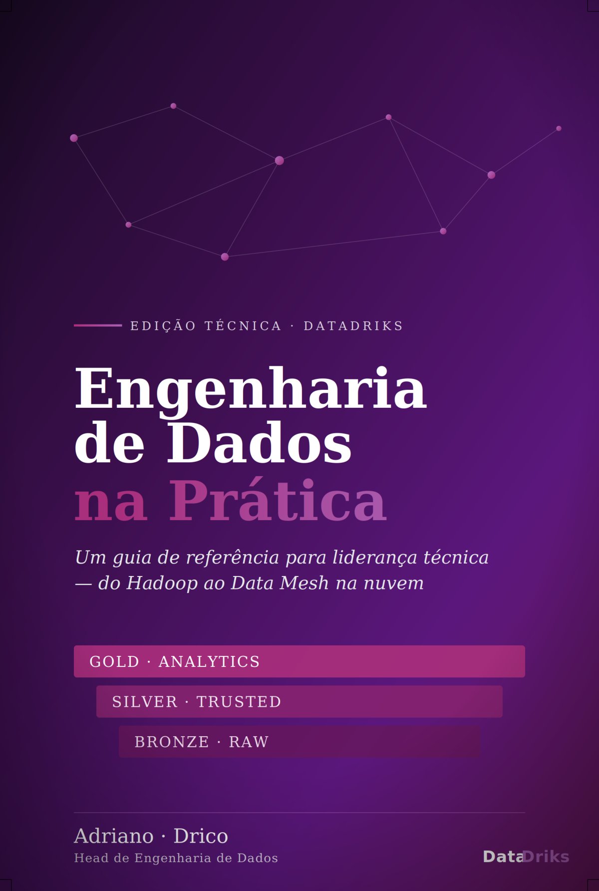 Capa do livro Engenharia de Dados na Prática